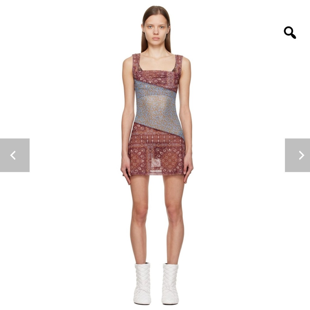 MIAOU Ginger Dress - periwinkle paisley (sold out online)